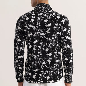 Begonia Black Shirt