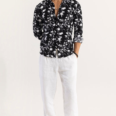 Begonia Black Shirt