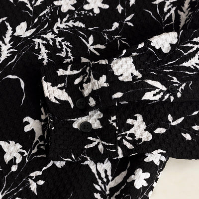 Begonia Black Shirt