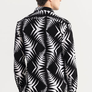 Arrow Wave Black Shirt