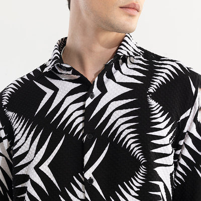 Arrow Wave Black Shirt