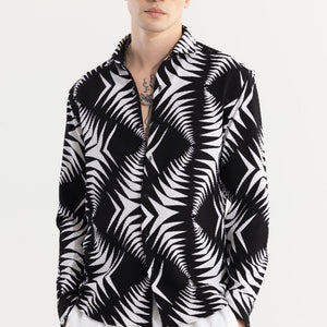 Arrow Wave Black Shirt