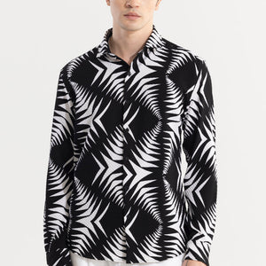 Arrow Wave Black Shirt