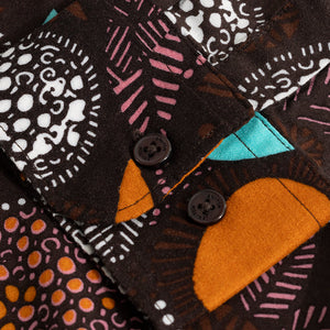 Botanical Bliss Brown Shirt