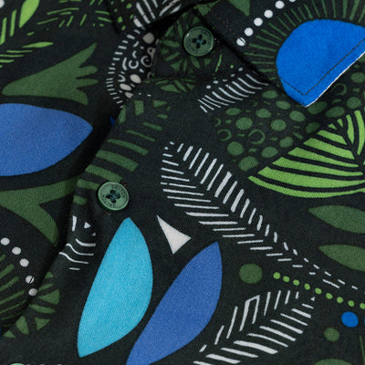 Botanical Bliss Green Shirt