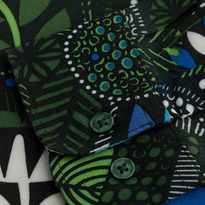 Botanical Bliss Green Shirt