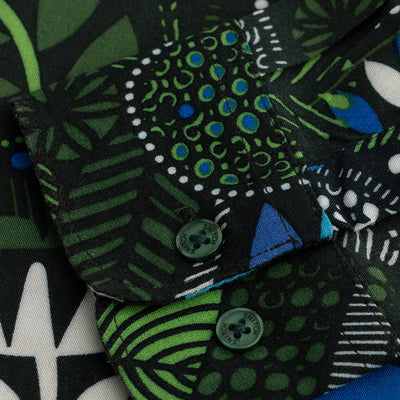 Botanical Bliss Green Shirt