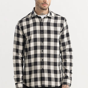 Chess Square Black Checks Shirt