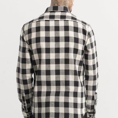 Chess Square Black Checks Shirt