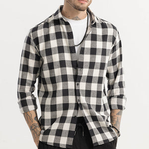 Chess Square Black Checks Shirt