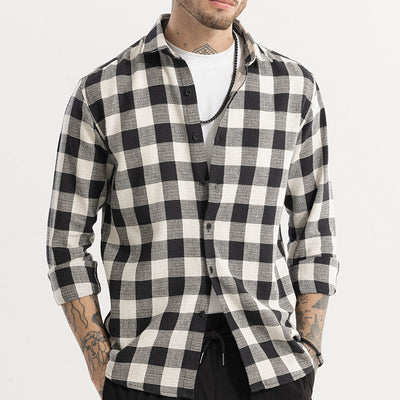 Chess Square Black Checks Shirt