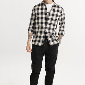 Chess Square Black Checks Shirt