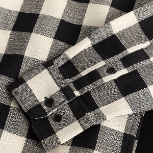 Chess Square Black Checks Shirt