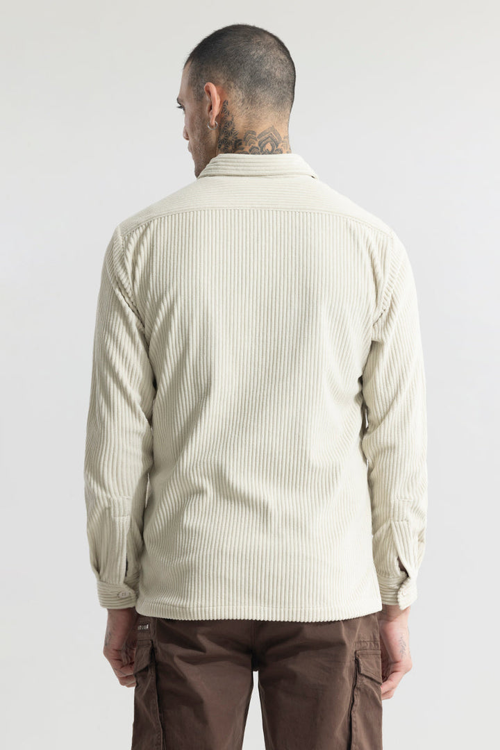 Cozy Cord Cream Shirt