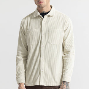 Cozy Cord Cream Shirt