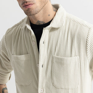 Cozy Cord Cream Shirt