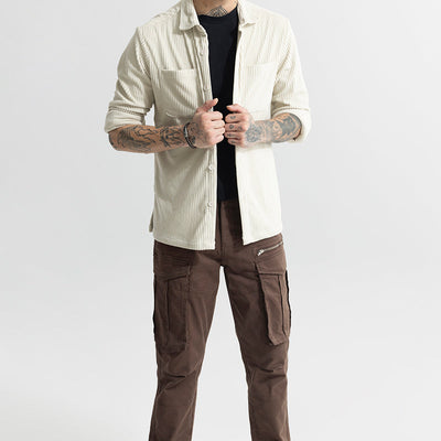 Cozy Cord Cream Shirt