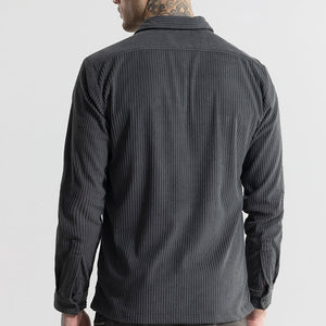 Cozy Cord Elephant Grey Shirt