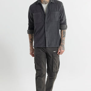 Cozy Cord Elephant Grey Shirt