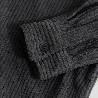 Cozy Cord Elephant Grey Shirt