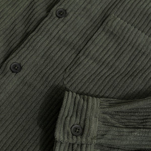 Cozy Cord Olive Shirt