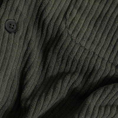 Cozy Cord Olive Shirt