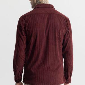 Cozy Cord Maroon Shirt