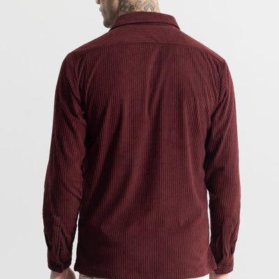 Cozy Cord Maroon Shirt