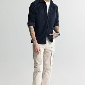 Cozy Cord Navy Shirt