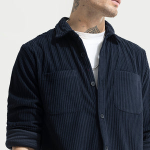 Cozy Cord Navy Shirt