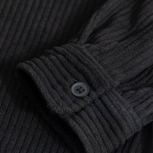 Cozy Cord Black Shirt