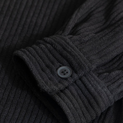 Cozy Cord Black Shirt