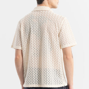 Crawler Cream Hakoba Shirt