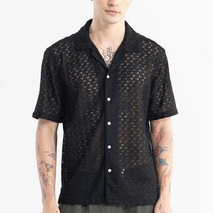 Crawler Black Hakoba Shirt