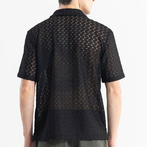 Crawler Black Hakoba Shirt