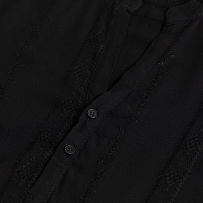 Ennead Black Kurta Shirt