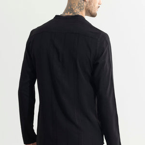 Ennead Black Kurta Shirt