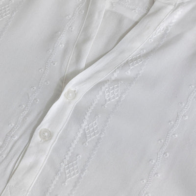 Ennead White Kurta Shirt