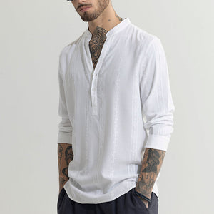 Ennead White Kurta Shirt