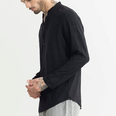 Diamont Black Kurta Shirt