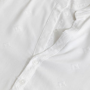 Diamont White Kurta Shirt