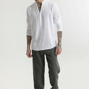 Diamont White Kurta Shirt
