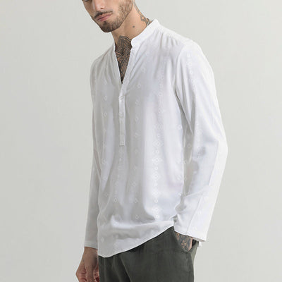 Diamont White Kurta Shirt