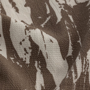 Obstract Brown Seersucker Shirt