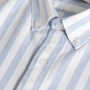 Pinstripe Blue Shirt