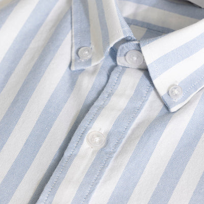 Pinstripe Blue Shirt