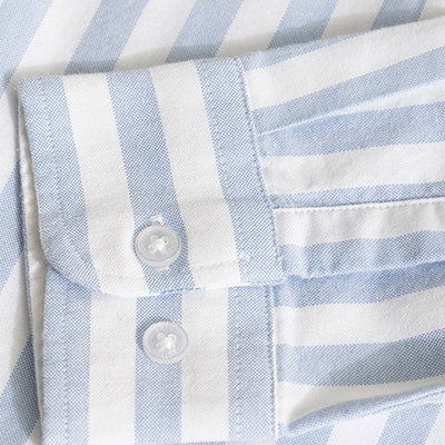 Pinstripe Blue Shirt