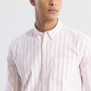 Pinstripe Pink Shirt