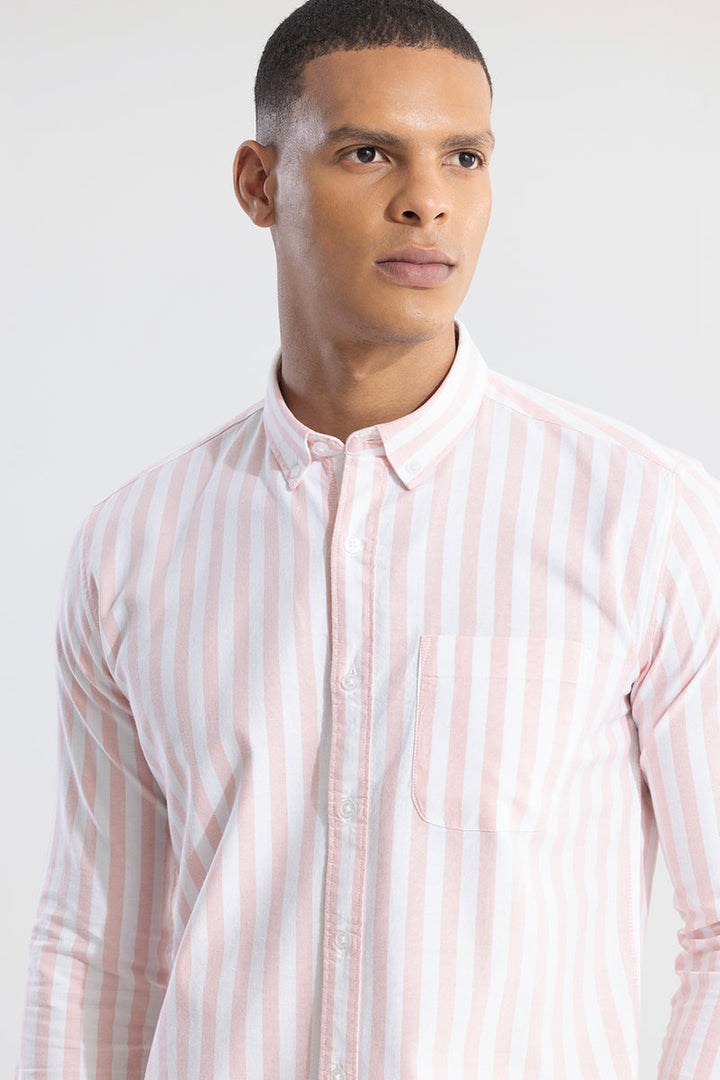 Pinstripe Pink Shirt