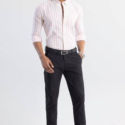 Pinstripe Pink Shirt